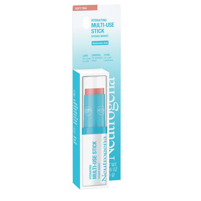 Neutrogena Hydro Boost Hydrating Multi-Use Makeup Stick with Hyaluronic Acid - Soft Pink - 0.26 oz Avelisse
