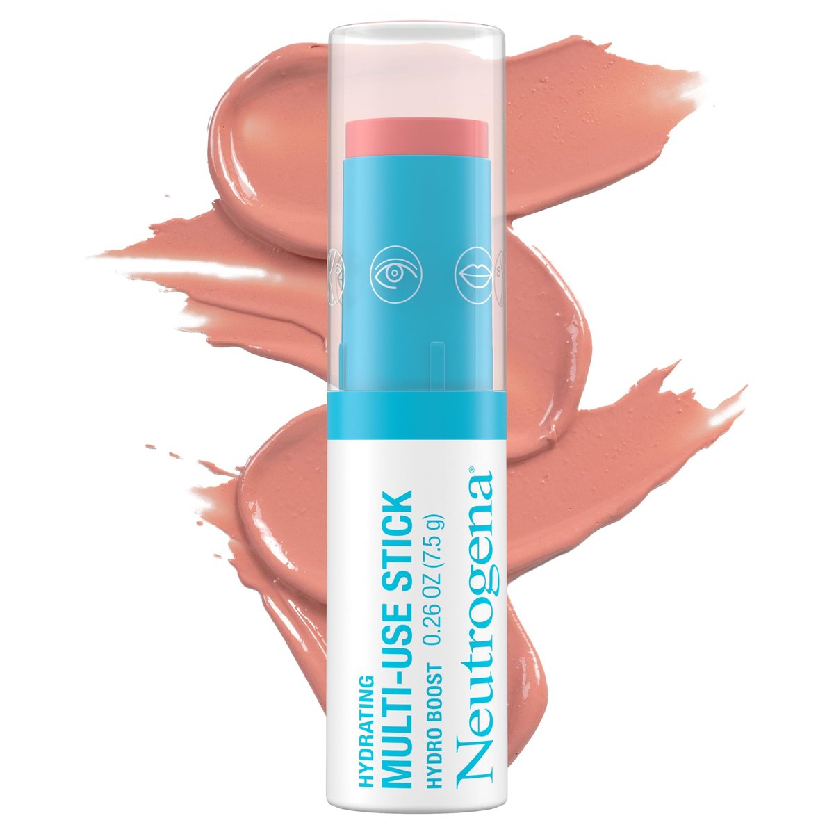 Neutrogena Hydro Boost Hydrating Multi-Use Makeup Stick with Hyaluronic Acid - Soft Pink - 0.26 oz Avelisse