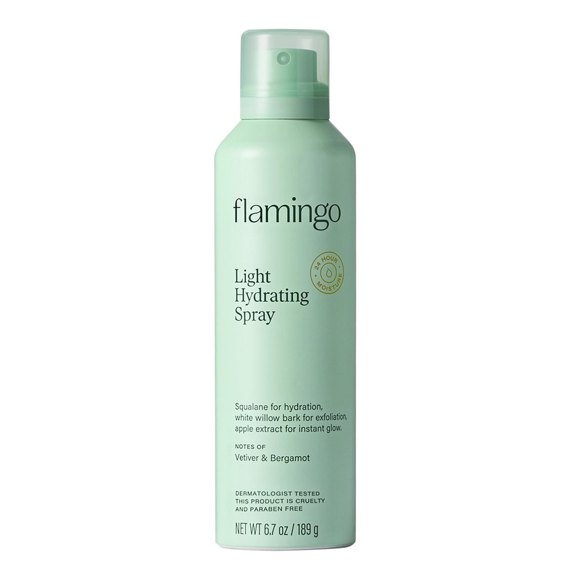 Flamingo Light Hydrating Spray for Women - 24 Hour Moisturizing Body Hydration - 6.7 oz - görsel 1