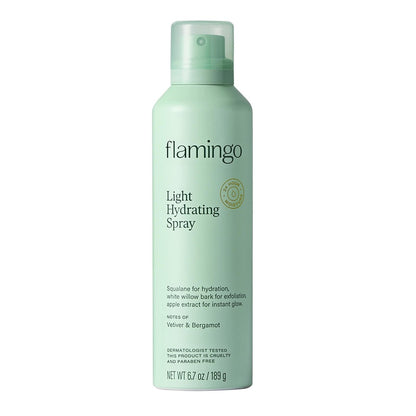 Flamingo Light Hydrating Spray for Women - 24 Hour Moisturizing Body Hydration - 6.7 oz