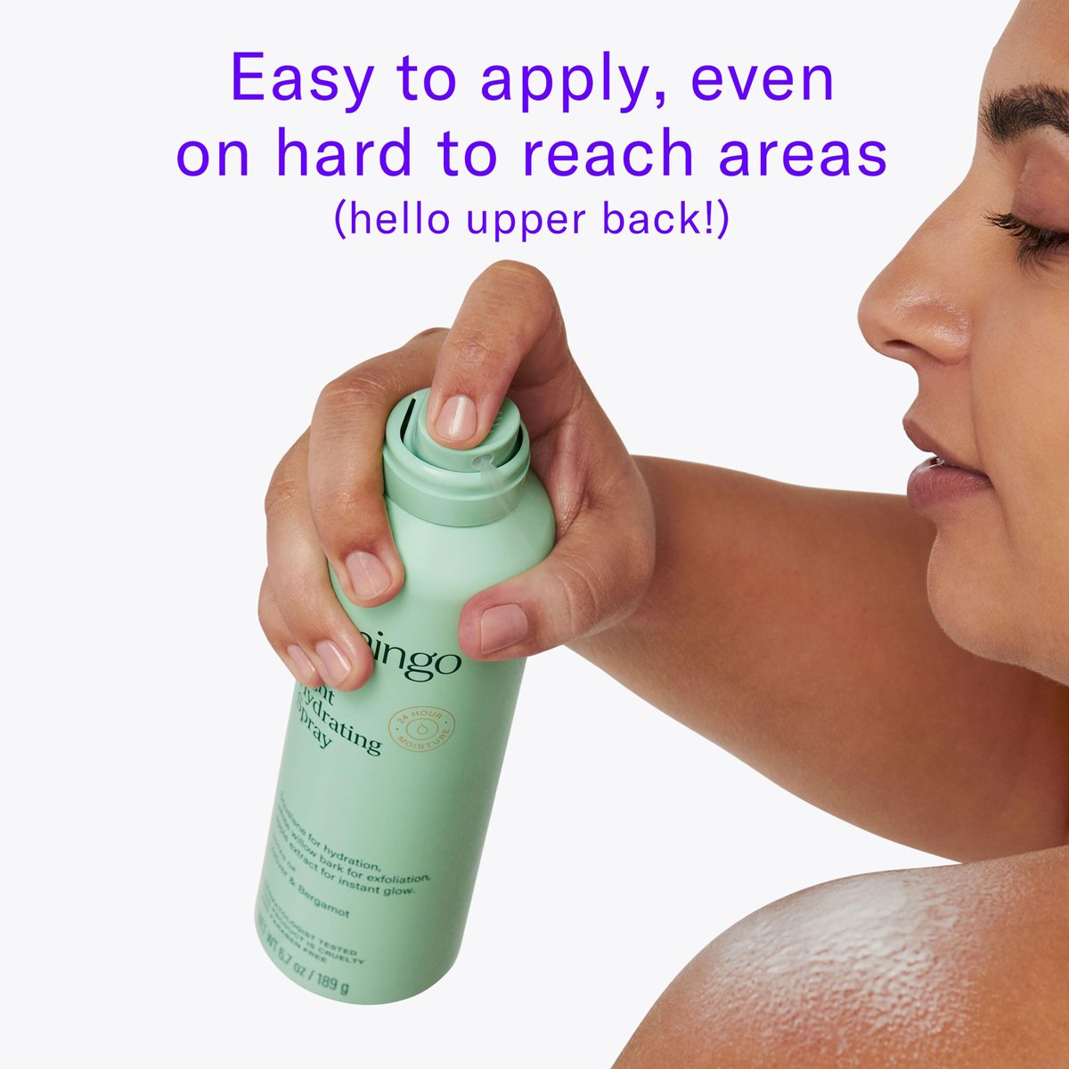 Flamingo Light Hydrating Spray for Women - 24 Hour Moisturizing Body Hydration - 6.7 oz - görsel 3