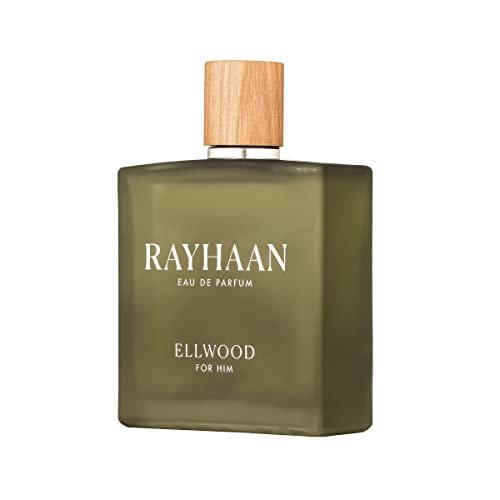 Rayhaan Ellwood Eau de Parfum Spray for Men, 3.4 oz - Woody Spicy Fragrance - görsel 3