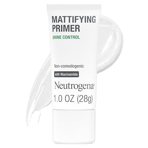 Neutrogena Mattifying Primer with Shine Control & Niacinamide - Lightweight Pore Blurring Face Primer, 1 oz - görsel 2