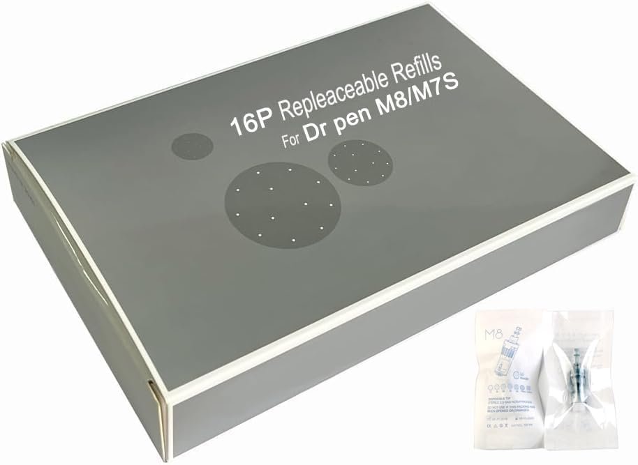 Deropty 10-Pack Facial Skin Care Beauty Microneedle Roller Set (0.25mm) - görsel 9