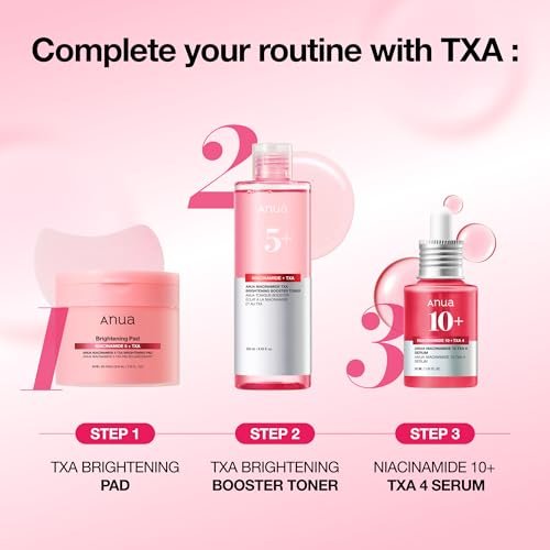 Anua Niacinamide 10 + TXA 4 Serum – Dark Spot Care & Hydrating Korean Facial Serum for Glass Skin, 1.01 fl.oz Avelisse