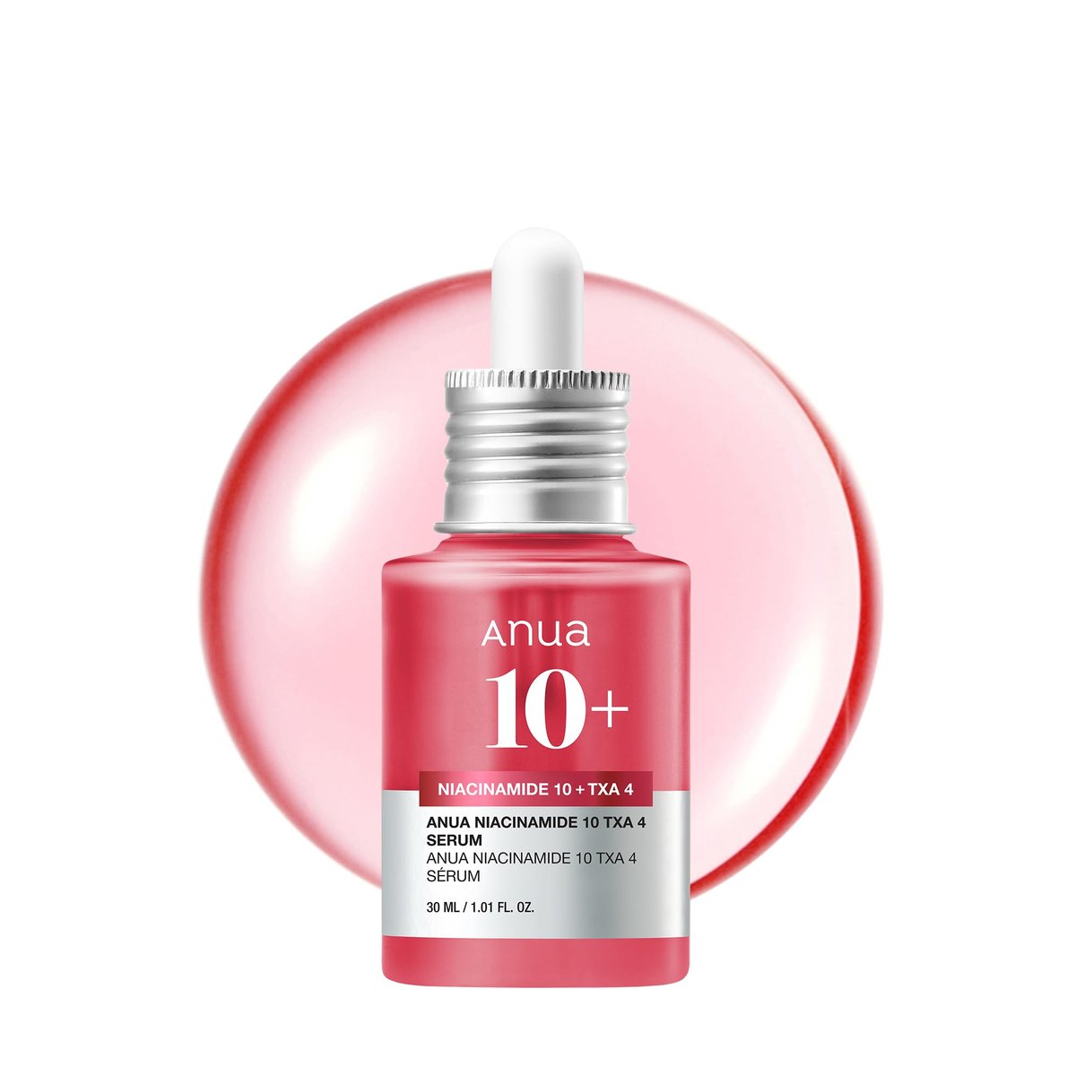 Anua Niacinamide 10 + TXA 4 Serum – Dark Spot Care & Hydrating Korean Facial Serum for Glass Skin, 1.01 fl.oz Avelisse