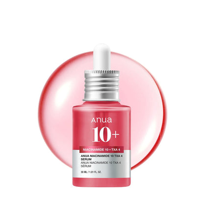 Anua Niacinamide 10 + TXA 4 Serum – Dark Spot Care & Hydrating Korean Facial Serum for Glass Skin, 1.01 fl.oz Avelisse