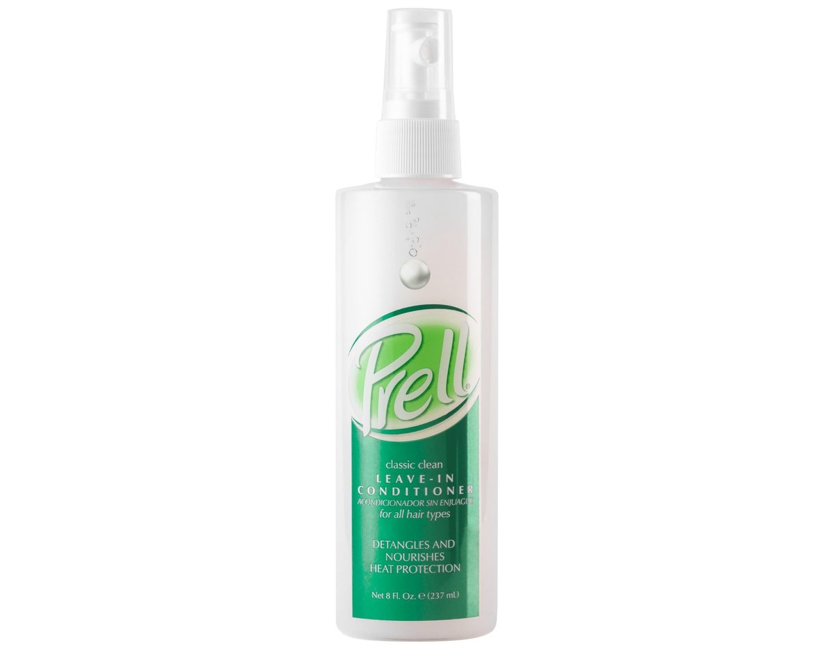 Prell Classic Clean Leave-In Conditioner – Detangles, Nourishes & Protects with Lightweight Heat Defense | 8 fl oz - görsel 1