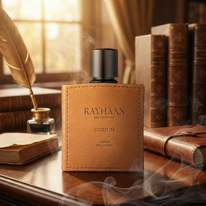 Rayhaan Corium for Men Eau de Parfum Spray, 3.4 oz – Long-Lasting Luxury Fragrance Avelisse