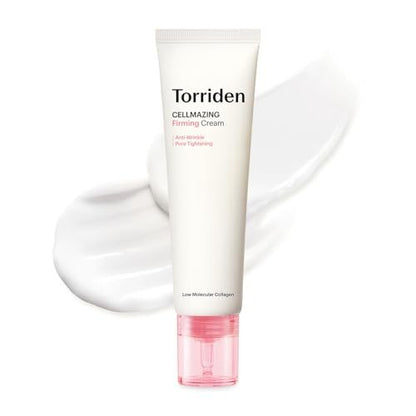 Torriden CELLMAZING Collagen Firming Cream 60ml – Korean Anti-Aging Moisturizer for Saggy Pores & Wrinkles Avelisse