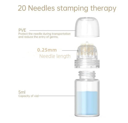 Hydra Needle Serum Applicator 0.25mm | WIKICK Microneedling Tool for Face & Scalp Avelisse