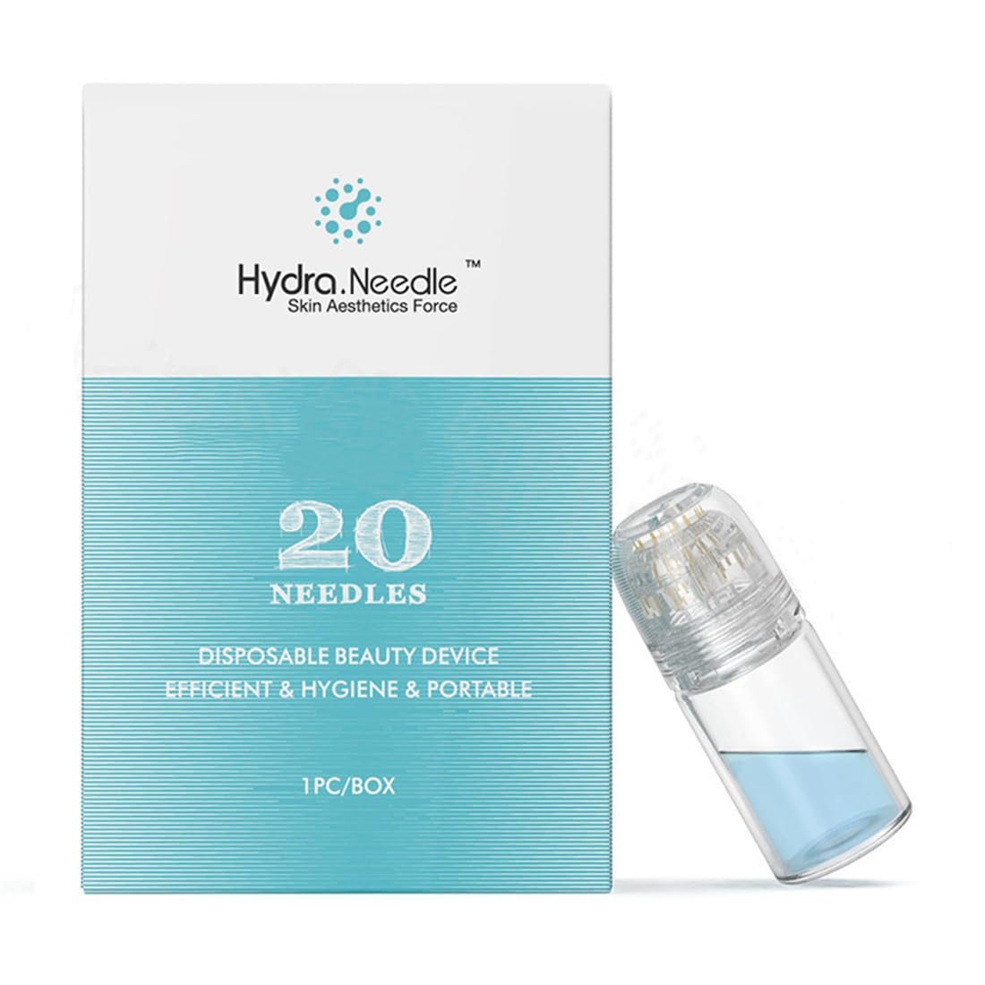 Hydra Needle Serum Applicator 0.25mm | WIKICK Microneedling Tool for Face & Scalp Avelisse