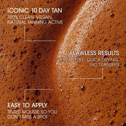 St.Tropez Self Tan Classic Mini Kit: Travel-Sized Bronzing Mousse & Applicator Mitt for Natural, Even Tan Avelisse