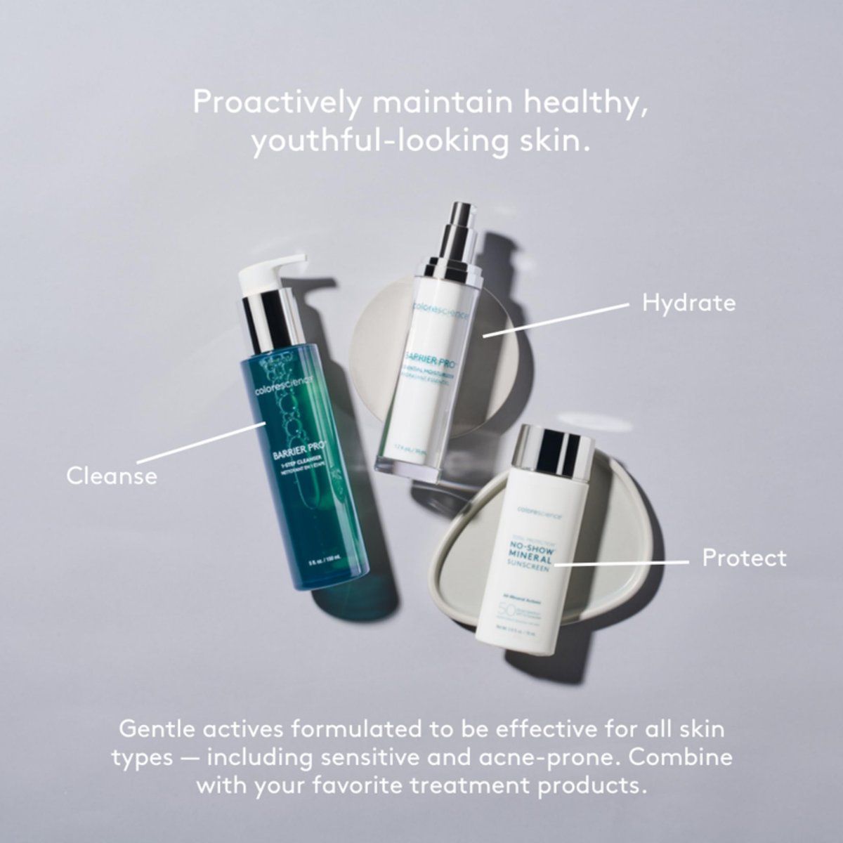 Colorescience Barrier Pro Essential Moisturizer - Strengthen Skin Barrier, Balance Microbiome, Refine Texture (1.7 oz) Avelisse