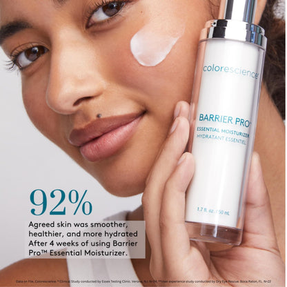 Colorescience Barrier Pro Essential Moisturizer - Strengthen Skin Barrier, Balance Microbiome, Refine Texture (1.7 oz) Avelisse