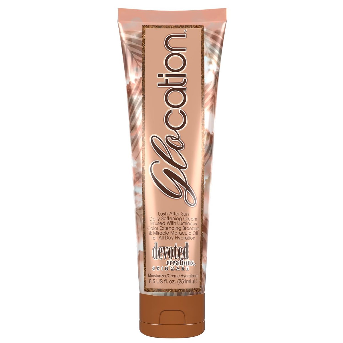 Devoted Creations Glocation Lush After Sun Daily Softening Cream - 8.5 Fl Oz Moisturizer for All Day Hydration Avelisse