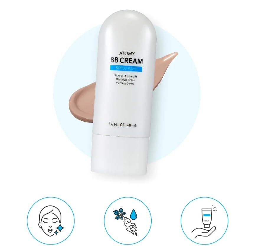 BC233 Korean BB Cream SPF30 PA++ - Silky Smooth Balm with Sun Protection, 40ml (1.4 fl oz) Avelisse