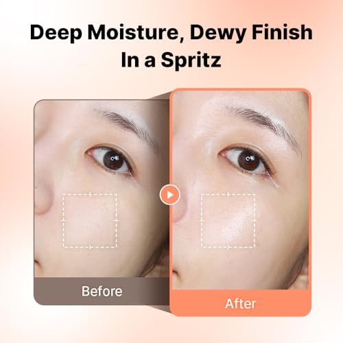 UIQ Biome Barrier Cream Mist - Microbiome-Powered Face Mist with Hyaluronic Acid & Niacinamide, Deep Hydration, Glow & Soothing, Korean Skin Care, 100ml / 3.38 fl. oz. Avelisse