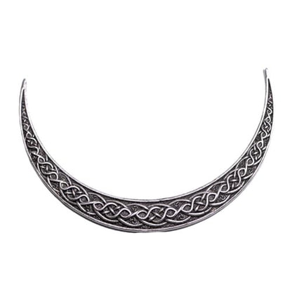 LANGHONG 2PCS Viking Moon Crescent Hairpins – Gothic Metal Hair Sticks for Women, Retro Updo Pins for Cosplay & Renaissance Festival