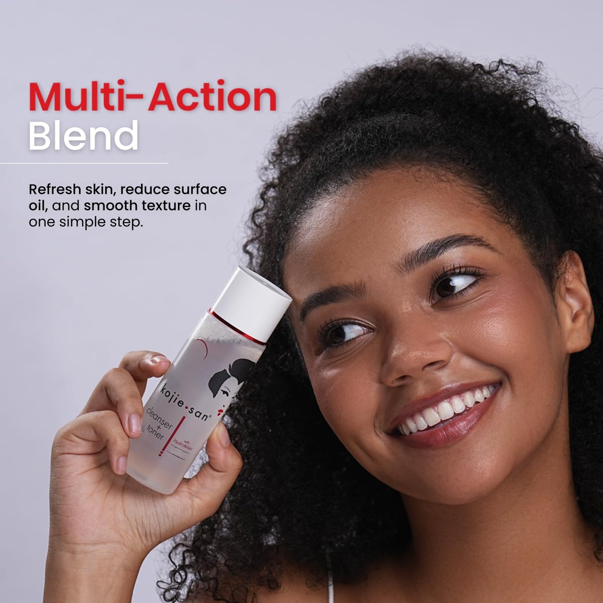 Kojie San Dual Action Cleanser and Toner - Deep Cleansing, Gentle Exfoliating, Reduces Excess Oil (100ml) - görsel 3