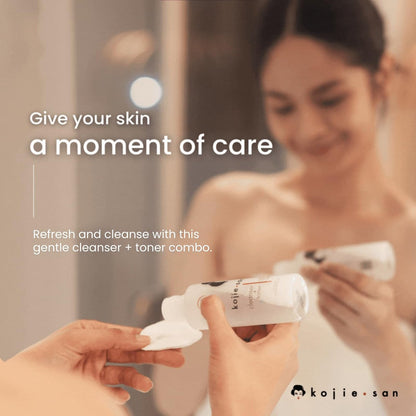 Kojie San Dual Action Cleanser and Toner - Deep Cleansing, Gentle Exfoliating, Reduces Excess Oil (100ml)