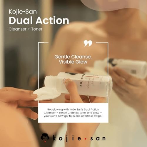 Kojie San Dual Action Cleanser and Toner - Deep Cleansing, Gentle Exfoliating, Reduces Excess Oil (100ml) - görsel 16