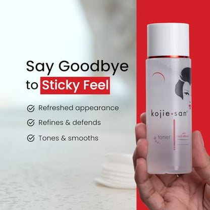 Kojie San Dual Action Cleanser and Toner - Deep Cleansing, Gentle Exfoliating, Reduces Excess Oil (100ml)