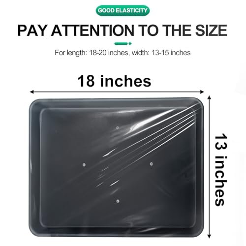 50 Pack Disposable Tattoo Tray Covers - Transposable Salon Tray Cover for 18x13 Inch Trays, Hygiene Protection for Tattoo Studios Avelisse