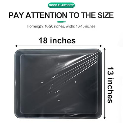 50 Pack Disposable Tattoo Tray Covers - Transposable Salon Tray Cover for 18x13 Inch Trays, Hygiene Protection for Tattoo Studios Avelisse