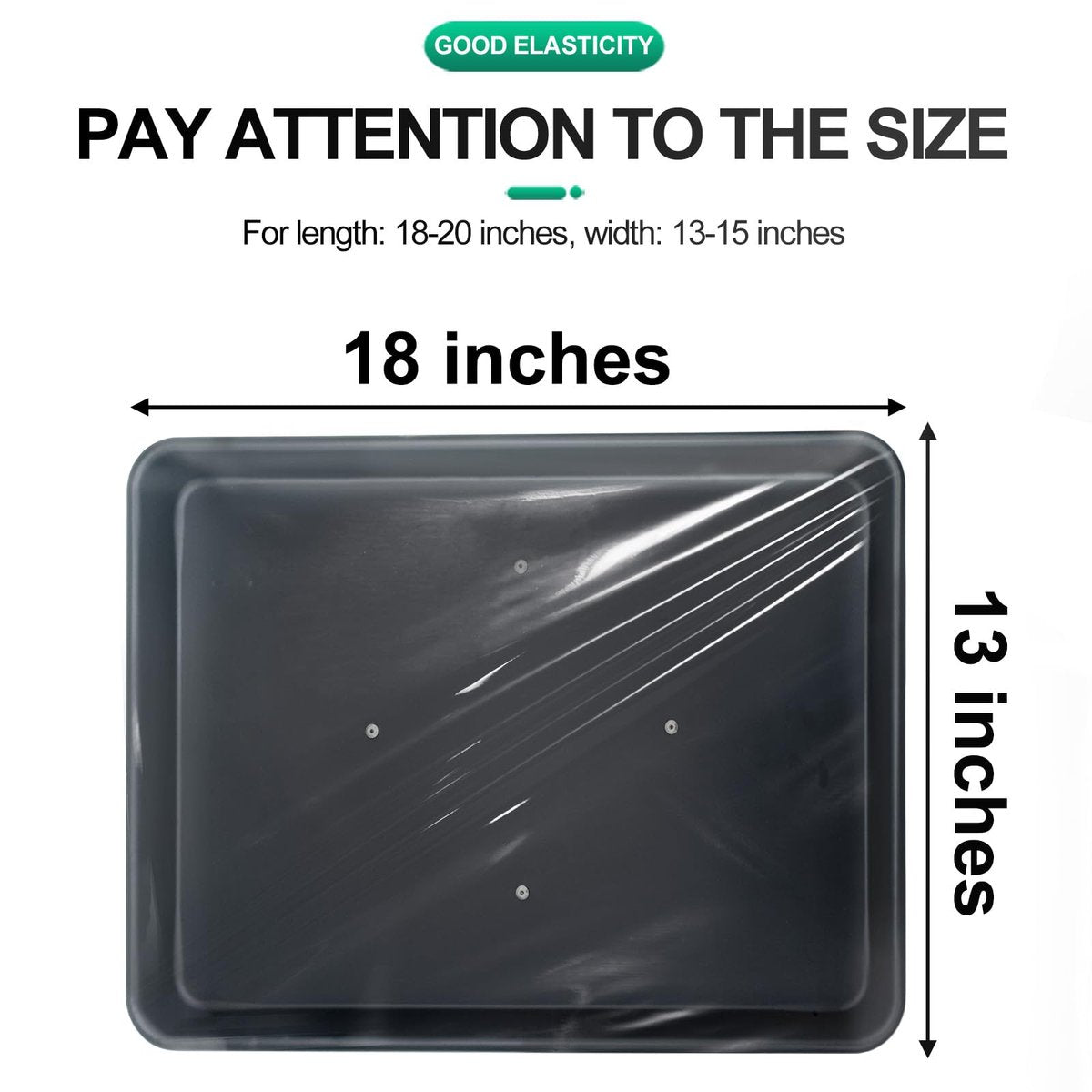 50 Pack Disposable Tattoo Tray Covers - Transposable Salon Tray Cover for 18x13 Inch Trays, Hygiene Protection for Tattoo Studios Avelisse