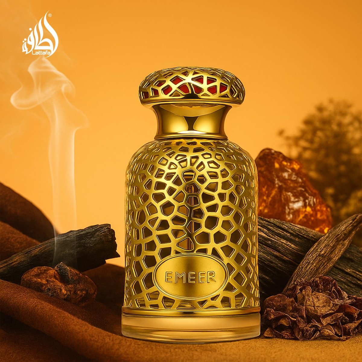Lattafa Emeer Eau de Parfum for Unisex - 3.4 oz | Alluring Oriental Fragrance Avelisse