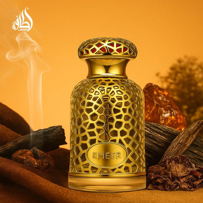 Lattafa Emeer Eau de Parfum for Unisex - 3.4 oz | Alluring Oriental Fragrance Avelisse