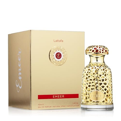 Lattafa Emeer Eau de Parfum for Unisex - 3.4 oz | Alluring Oriental Fragrance Avelisse