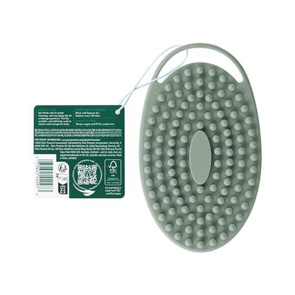 EcoTools Silicone Body Scrubber – Gentle 2-in-1 Exfoliator & Massager, Eco-Friendly, Vegan & Cruelty-Free, Green Avelisse