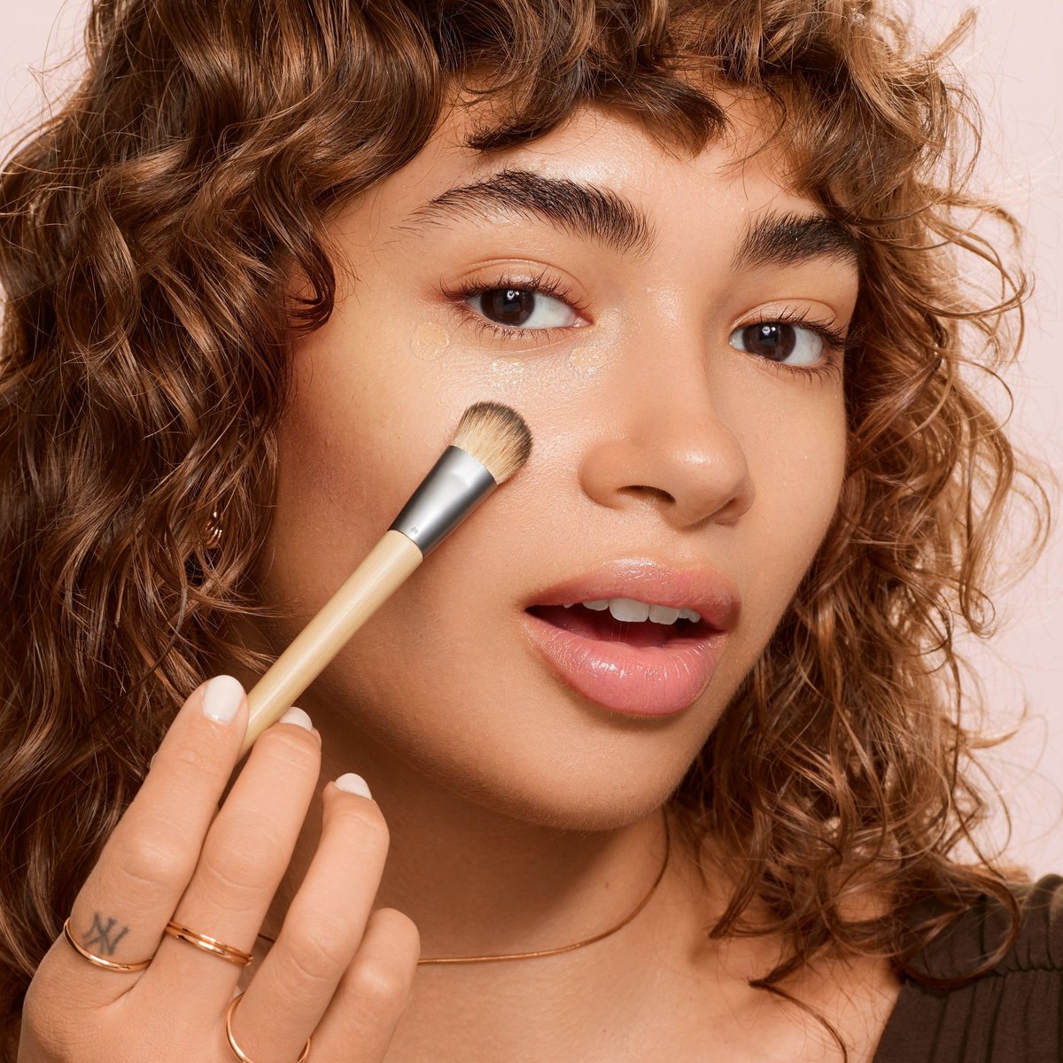 EcoTools Precision Concealer Brush - Vegan & Cruelty-Free Makeup Brush for Under Eyes & Imperfections - görsel 13