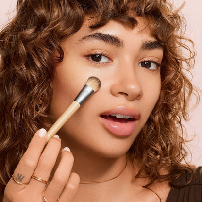 EcoTools Precision Concealer Brush - Vegan & Cruelty-Free Makeup Brush for Under Eyes & Imperfections