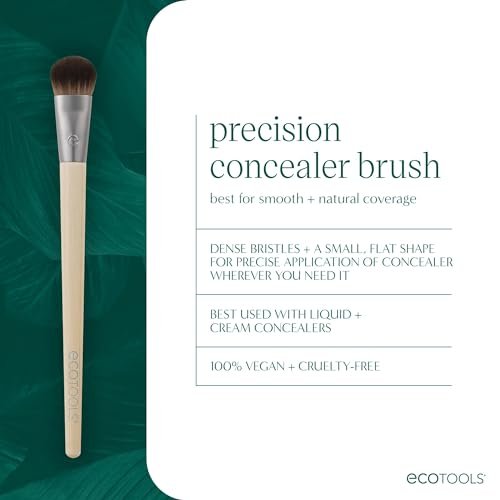 EcoTools Precision Concealer Brush - Vegan & Cruelty-Free Makeup Brush for Under Eyes & Imperfections - görsel 6