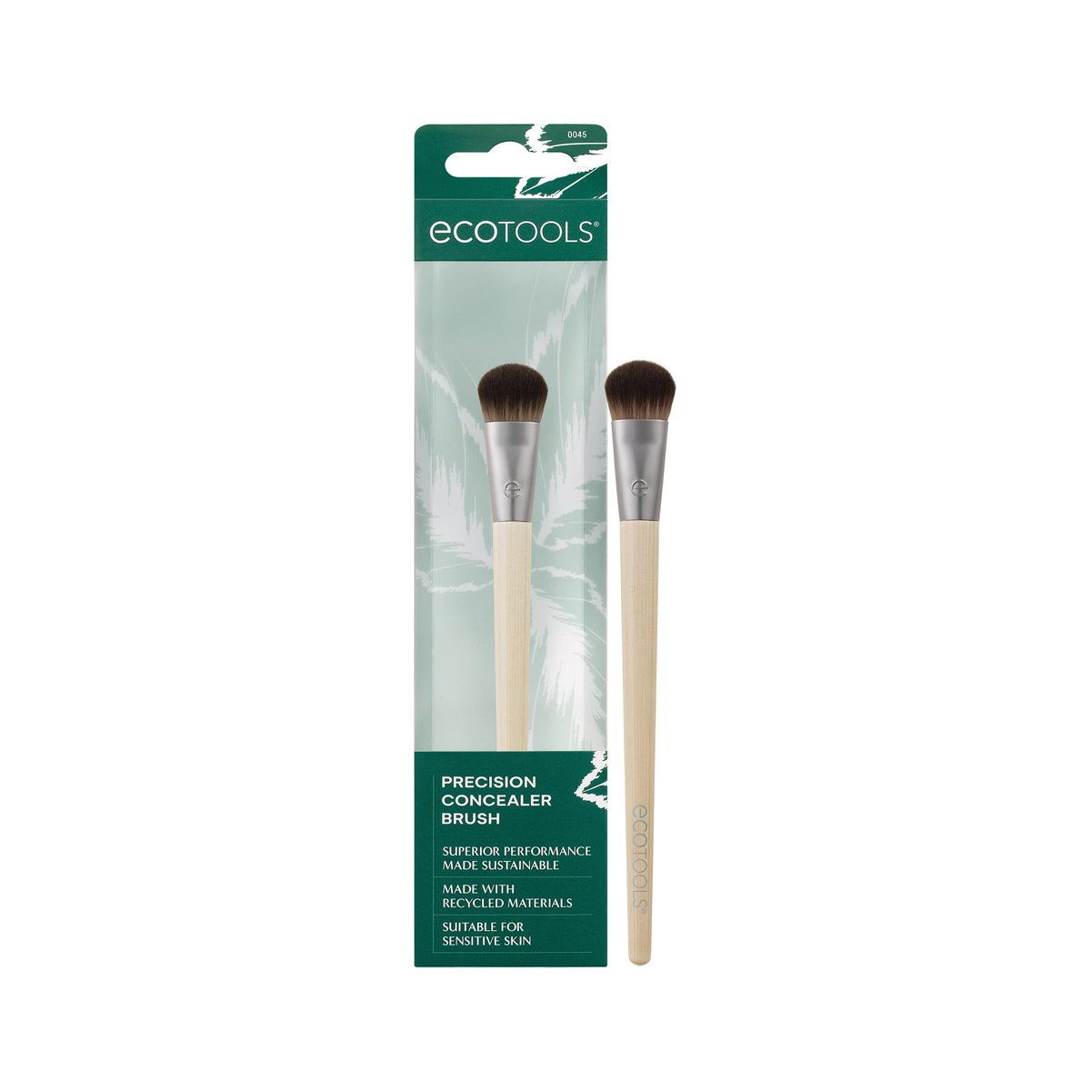 EcoTools Precision Concealer Brush - Vegan & Cruelty-Free Makeup Brush for Under Eyes & Imperfections - görsel 1