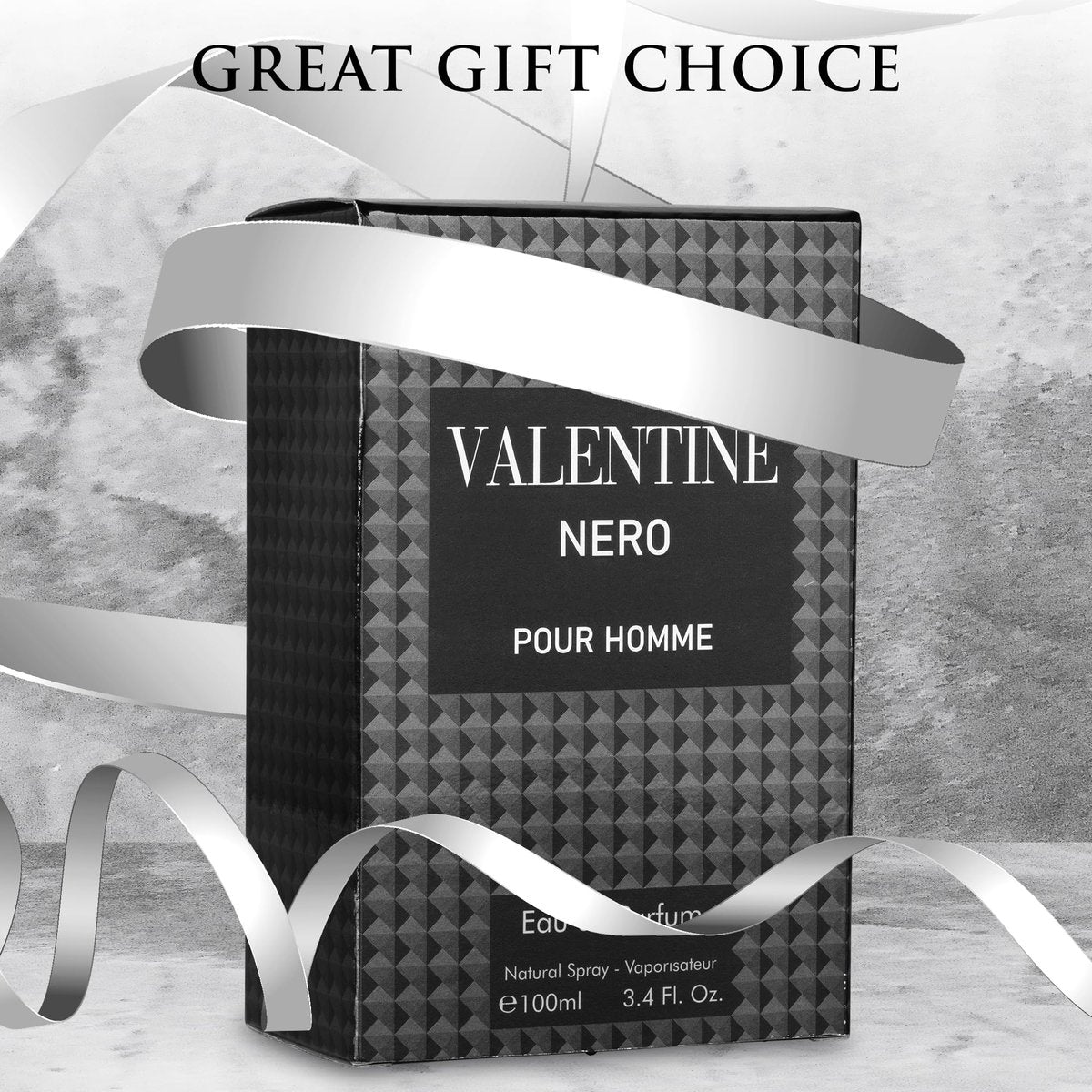 Urban Collection Valentine Nero for Men - Woody Aromatic Eau de Parfum, Masculine Scent with Floral & Mineral Notes, 3.4 Fl Oz - görsel 13