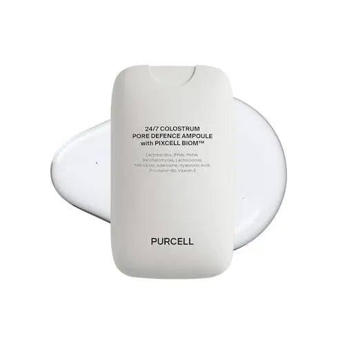 PURCELL 24/7 Colostrum Facial Serum Spray (White) - Ampoule Mist for Glass Skin, Long Hydration, Poreless Smooth Skin, Before & After Makeup, Hyaluronic Acid, For All Skin Types, 1.85 fl oz Avelisse