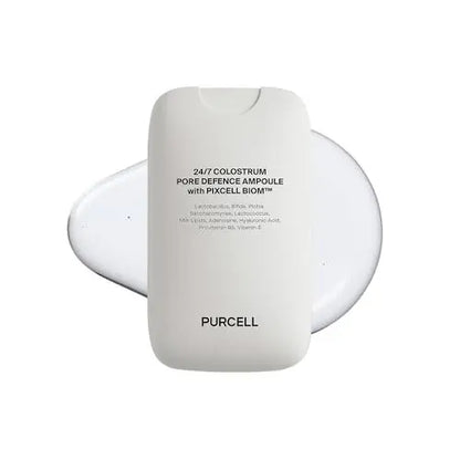 PURCELL 24/7 Colostrum Facial Serum Spray (White) - Ampoule Mist for Glass Skin, Long Hydration, Poreless Smooth Skin, Before & After Makeup, Hyaluronic Acid, For All Skin Types, 1.85 fl oz Avelisse