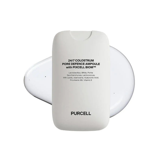 PURCELL 24/7 Colostrum Facial Serum Spray (White) - Ampoule Mist for Glass Skin, Long Hydration, Poreless Smooth Skin, Before & After Makeup, Hyaluronic Acid, For All Skin Types, 1.85 fl oz Avelisse