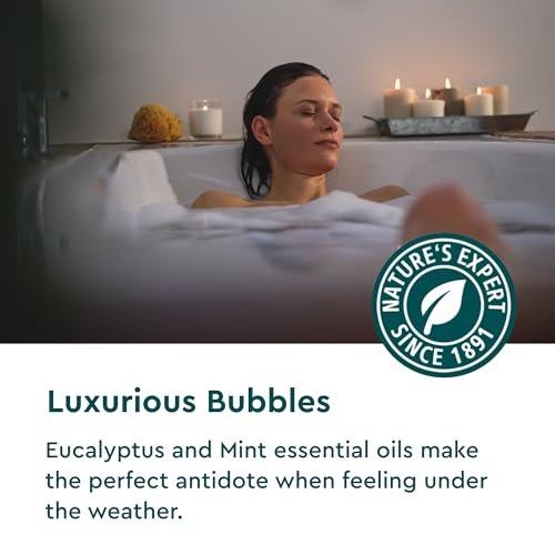 Kneipp Under The Weather Eucalyptus Aromatherapy Bubble Bath – Respiratory Wellness, Vegan, Sulfate Free, 13.5 fl oz Avelisse