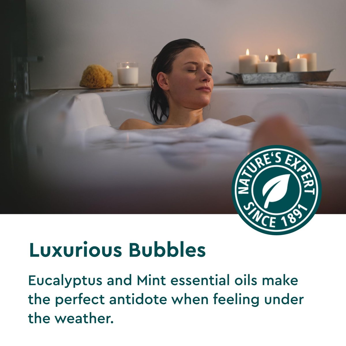Kneipp Under The Weather Eucalyptus Aromatherapy Bubble Bath – Respiratory Wellness, Vegan, Sulfate Free, 13.5 fl oz Avelisse