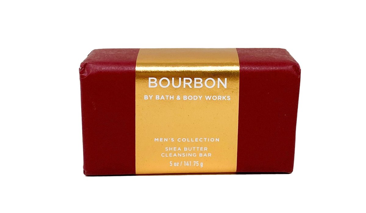Bath & Body Works Men's Collection Bourbon Cleansing Bar – 2 Pack (5 oz Each) Avelisse