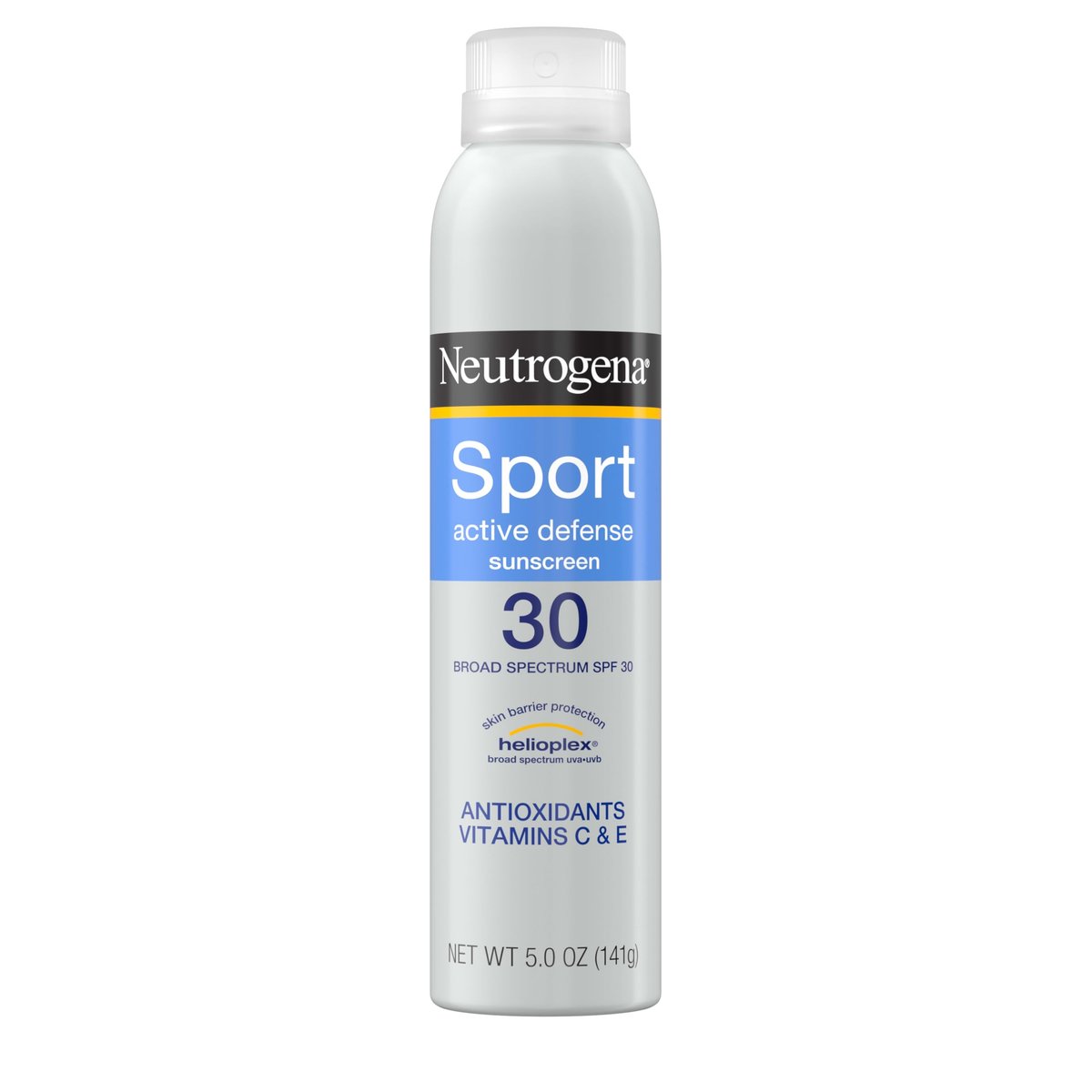 Neutrogena Sport Active Defense SPF 30 Sunscreen Spray – Sweat & Water Resistant Broad Spectrum UVA/UVB Protection, Oxybenzone-Free, 5 oz Avelisse