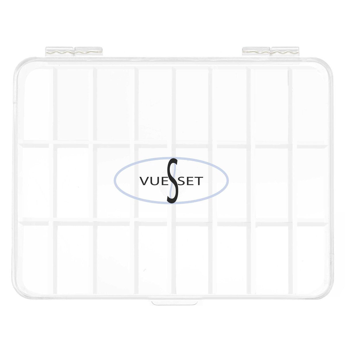Vueset Tahiti Empty Lipstick Palette Case – Transparent Depotting Container for Custom Makeup Organization Avelisse