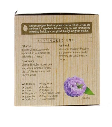 Eminence Bakuchiol Plus Niacinamide Moisturizer - 2 oz Face Moisturizer for Radiant, Even Skin Avelisse