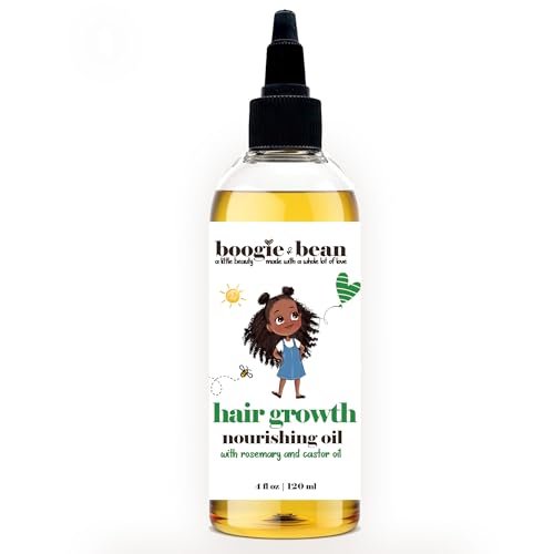 Natural Hair Growth Oil for Kids and Infants - Rosemary Oil for 4C Black Hair, Non-GMO (4 Fl Oz) Avelisse