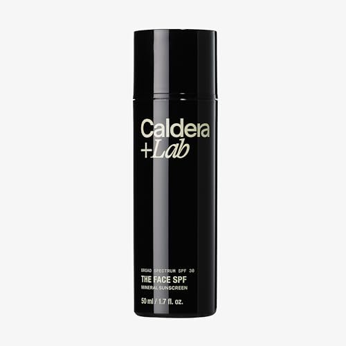 Caldera + Lab The Face SPF 30 - No White Cast Mineral Sunscreen, 1.69 Fl Oz Avelisse